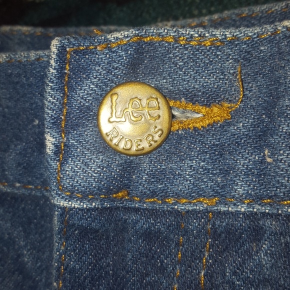 Genuine vintage Lee Riders 70s 80s era EUC - Picture 3 of 8